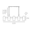 Lampa wisząca modern classic Seoul P10742BK Cosmo Light