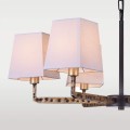 Ekskluzywna lampa wisząca Stockholm P06636BK AU Cosmo Light