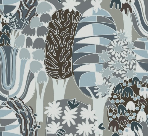 Tapeta Roślinna Elitis TP322 01 Broceliande Les Petites Histoires