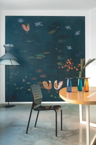 Mural Magiczny Las Elitis TP325 01 Jardin Imaginaire Les Petites Histoires