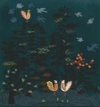 Mural Magiczny Las Elitis TP325 01 Jardin Imaginaire Les Petites Histoires