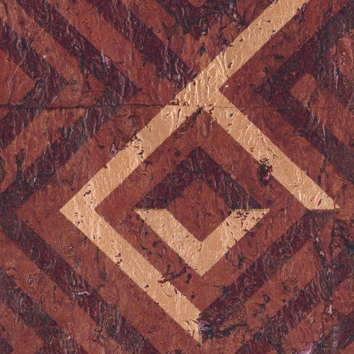 Tapeta Geometryczna Naturalny Korek Elitis RM988 32 Labyrinthe Essence De Liege