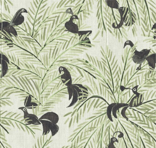 Tapeta Ptaki I Palmy Elitis VP923 01 La Californie Volver