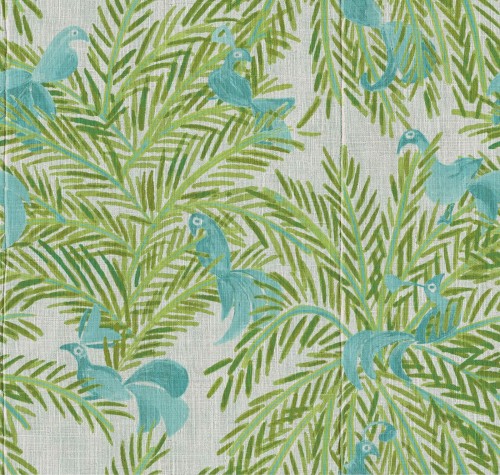 Tapeta Ptaki I Palmy Elitis VP923 02 La Californie Volver