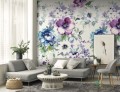 Mural w kwiaty Casadeco 89395242 Beauty Full Image