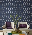 Tapeta Koniczyna Marokańska York CI2393 Double Damask Candice Olson Modern Artisan 2