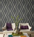 Tapeta Koniczyna Marokańska York CI2395 Double Damask Candice Olson Modern Artisan 2