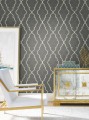 Tapeta Koniczyna Marokańska York CI2395 Double Damask Candice Olson Modern Artisan 2