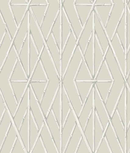 Tapeta Trejaż Bambusowy York CV4450 Riviera Bamboo Trellis Water's Edge