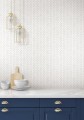 Tapeta Jodełka York CV4453 Painted Herringbone Water's Edge