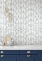 Tapeta Jodełka York CV4455 Painted Herringbone Water's Edge