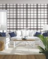 Tapeta Krata York CV4464 Charter Plaid Water's Edge