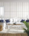 Tapeta Krata York CV4466 Charter Plaid Water's Edge