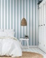 Tapeta Pasy York SA9178 Awning Stripe Water's Edge