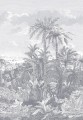 Mural Tropikalny 1838 Wallcoverings 1906-133-02 Paradise Found Monochrome Murals