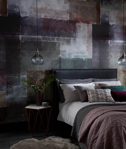 Mural Płyty 1838 Wallcoverings 1906-134-01 Spectrum Mocha Murals