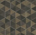 Tapeta Heksagony Fornir York HO2103 Hexagram Wood Veneer Ronald Redding Traveler