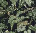 Tapeta Zwierzęta I Liście York HO2143 Jungle Cat Ronald Redding Traveler