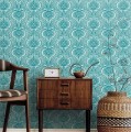Tapeta Orientalny Damask York HO2151 Lotus Palm Ronald Redding Traveler