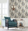 Tapeta Liście Palm York TC2604 Tropical Paradise Tropics Resource Library