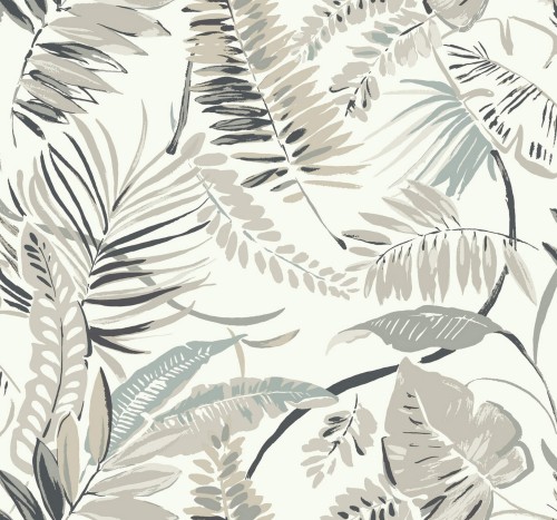 Tapeta Tropikalne Rośliny York TC2622 Tropical Toss Tropics Resource Library