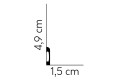 Listwa podłogowa MD004 Mardom Decor wys. 4,9cm