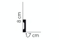 Listwa podłogowa MD008P Satyna Mardom Decor wys. 8cm