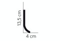 Listwa przypodłogowa QS011P Satyna Mardom Decor wys. 13,5cm