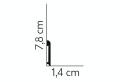 Listwa podłogowa elastyczna MD234F Mardom Decor wys. 7,8cm