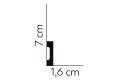 Listwa podłogowa elastyczna MD359F Mardom Decor wys. 7cm