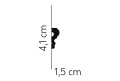 Listwa ścienna MD325 (MDD325) Mardom Decor wys. 4,1cm
