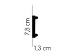 Listwa ścienna z ornamentem MDC217 Mardom Decor wys. 7,8cm