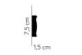 Listwa ścienna z ornamentem MDC239 Mardom Decor wys. 7,5cm