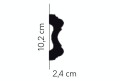 Listwa ścienna MDD345 Mardom Decor wys. 10,2cm
