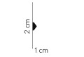 Listwa ścienna QL022 Mardom Decor wys. 2cm