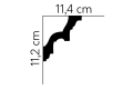 Listwa sufitowa z ornamentem MDA046 Mardom Decor wys. 11,2cm