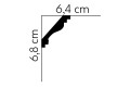 Listwa sufitowa MDB064 Mardom Decor wys. 6,4cm