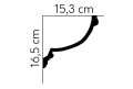 Listwa sufitowa MDB140 Mardom Decor wys. 16,5cm