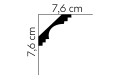 Listwa sufitowa MDB152 Mardom Decor wys. 7,6cm