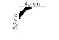Listwa przysufitowa MDB174 Mardom Decor wys. 4,9cm