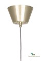 ! PROMO ! Lampa złoty pierścień mleczna kula Saint Brass 675363 Globen okrągła
