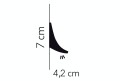 Listwa oświetleniowa LED QL006 Mardom Decor wys. 7cm
