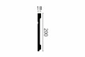 Listwa podłogowa FD20 Wallstyl Noël & Marquet wys. 20cm