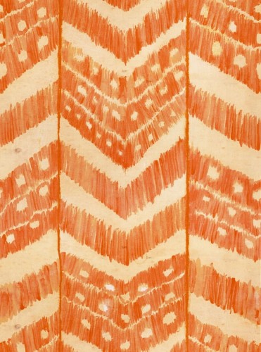 Tapeta Zygzaki Mind The Gap TURKISH IKAT Tangerine WP30058 Sundance Villa Complementary