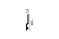 Listwa przysufitowa Wallstyl FD22 Noël & Marquet Noel & Marquet wys. 13cm