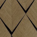 Tapeta Romby CMO Paris Sisal Losange Tabac Noir WSI 02 70 Sisal Wallcovering