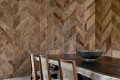 Tapeta Szewron CMO Paris Murier Chevron Blond Or WMU 03 70 Mulberry Wallcovering