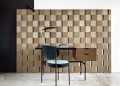 Tapeta Geometryczna CMO Paris Sisal Carre Sable Bronze WSI 03 15 Sisal Wallcovering