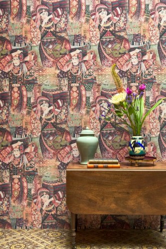 Tapeta orientalna Arte 97641 Odisha Dance Decors & Panoramiques