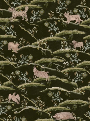 Tapeta Zwierzęta Mind The Gap COUNTRYSIDE by Night WP20541 Transylvanian Roots